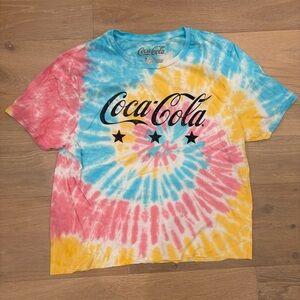 Coca Cola tie dye t-shirt